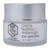 Crema facial nutritiva y antiarrugas