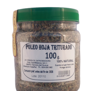 Poleo Hoja Triturado 100 g. 100% Natural.