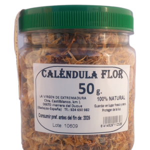 Caléndula Flor 50g. 100 % Natural.